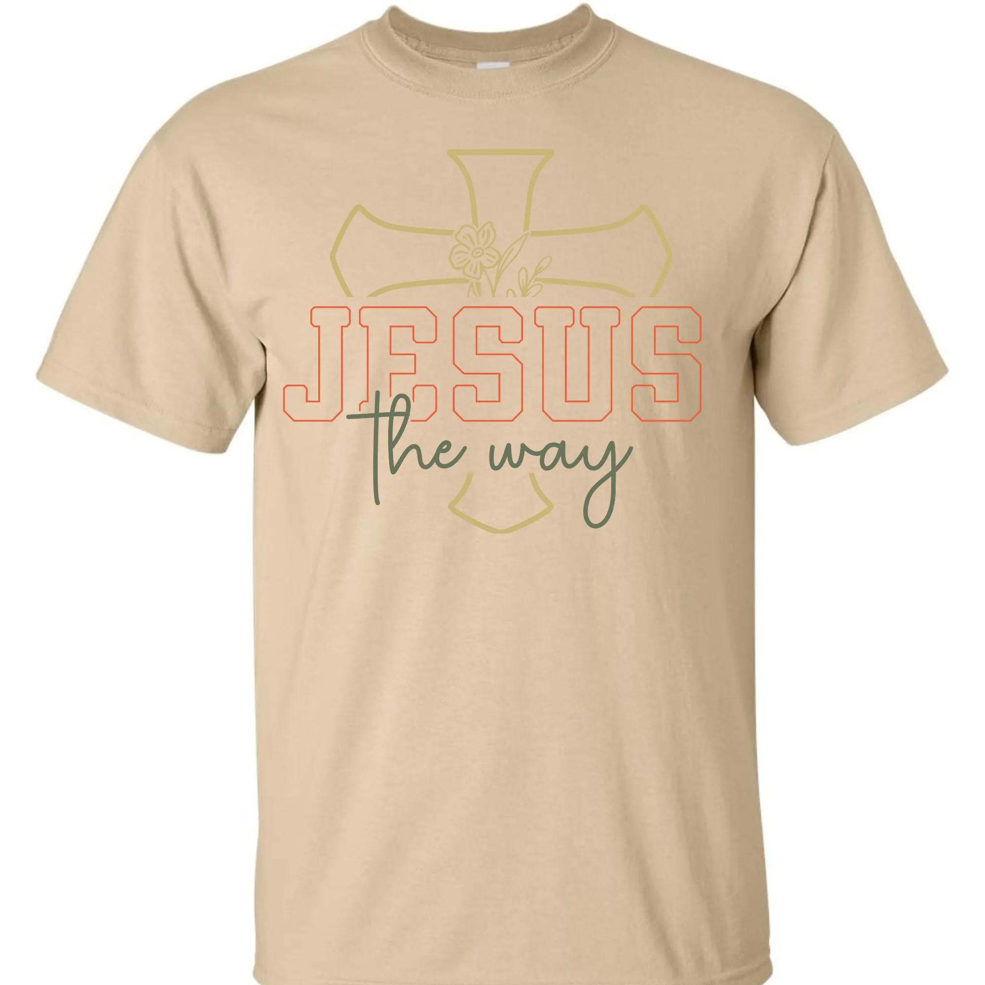 Jesus The Way T-Shirt - Unisex Youth & Adult Sizes