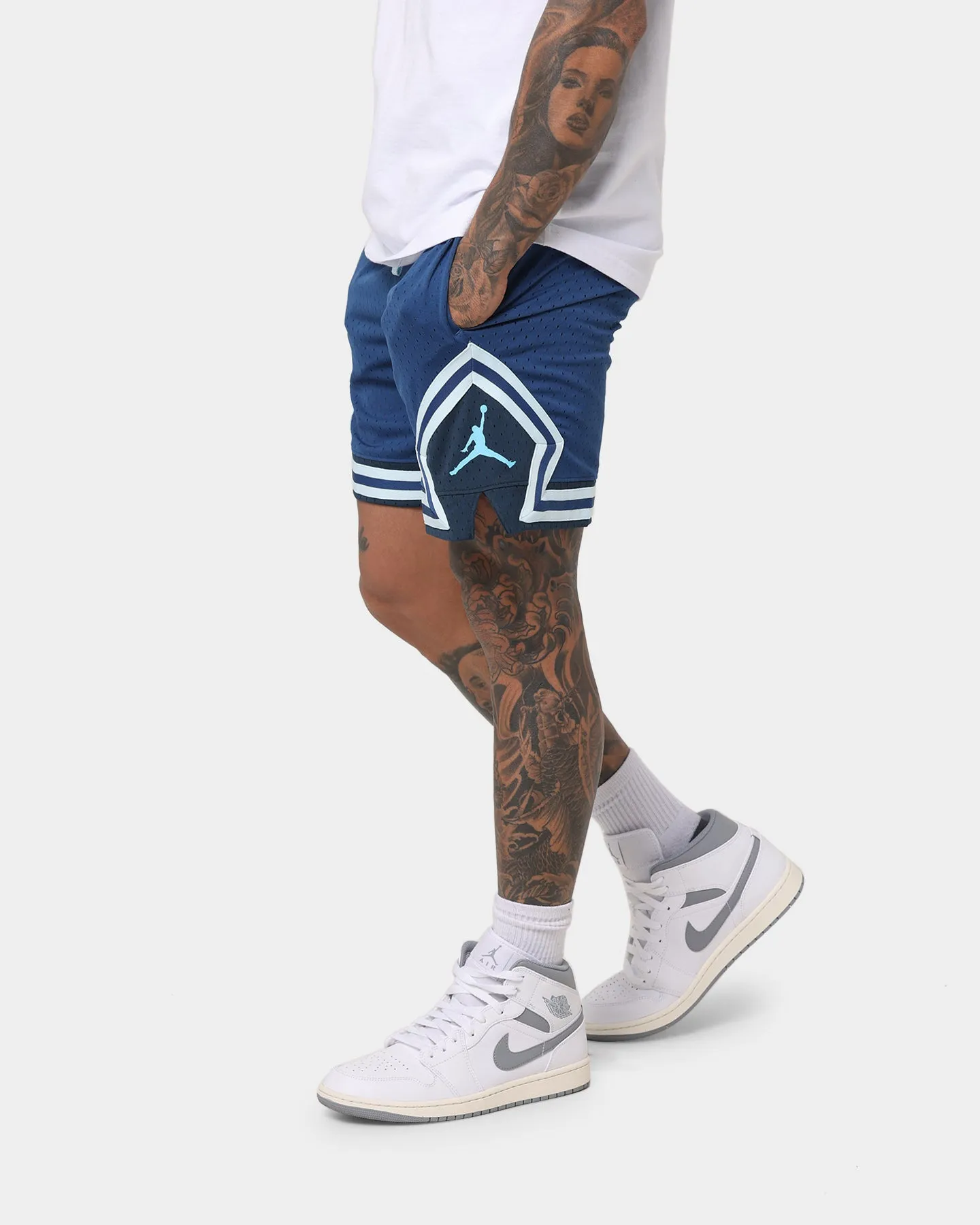 Jordan Dri-FIT Sport Diamond Shorts French Blue/Armory Navy/Baltic Blue