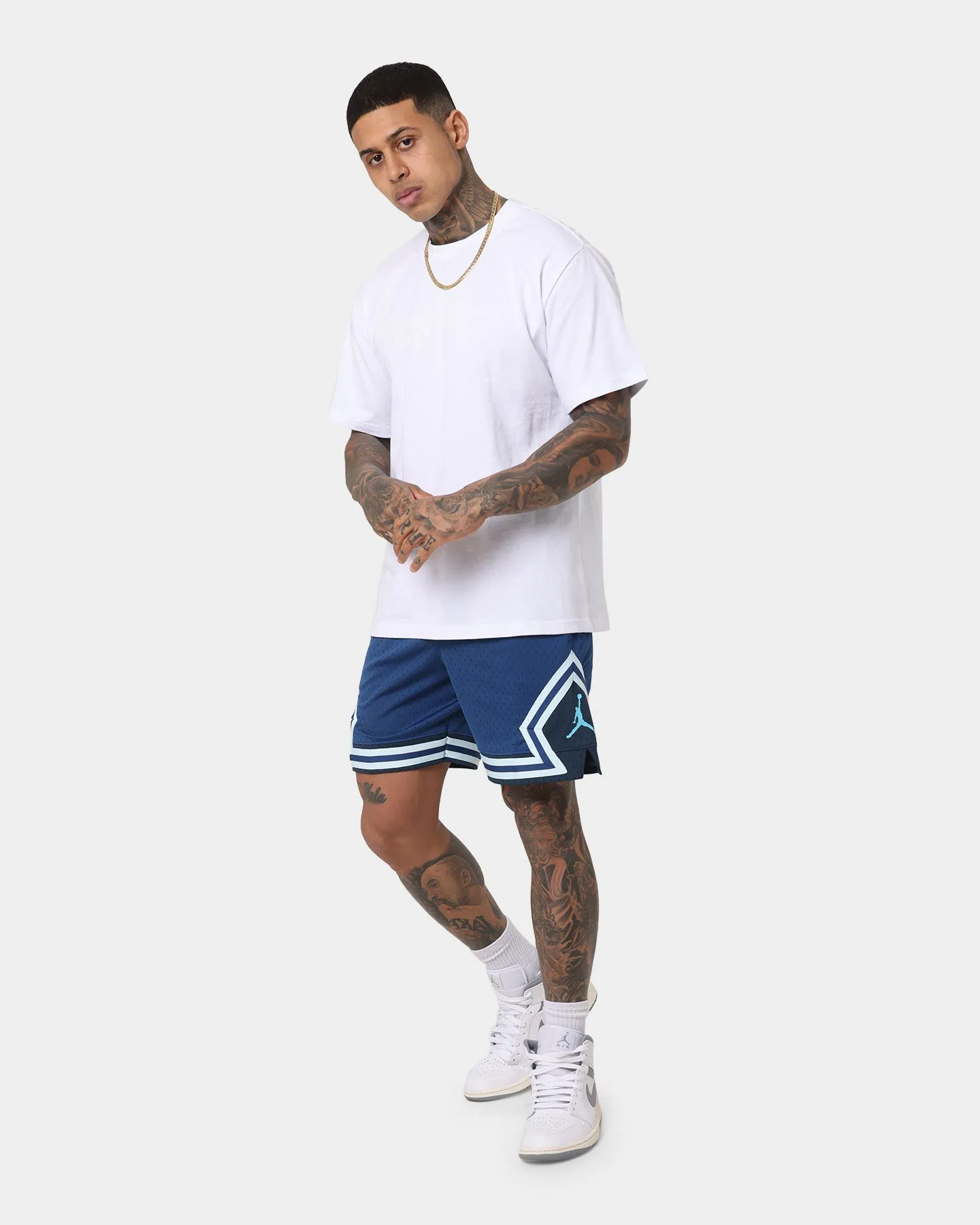 Jordan Dri-FIT Sport Diamond Shorts French Blue/Armory Navy/Baltic Blue