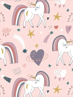 Kids Bamboo Pajamas - Rainbow Unicorn