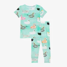 Kids Bamboo Short Sleeve Pajama Set - Lenny