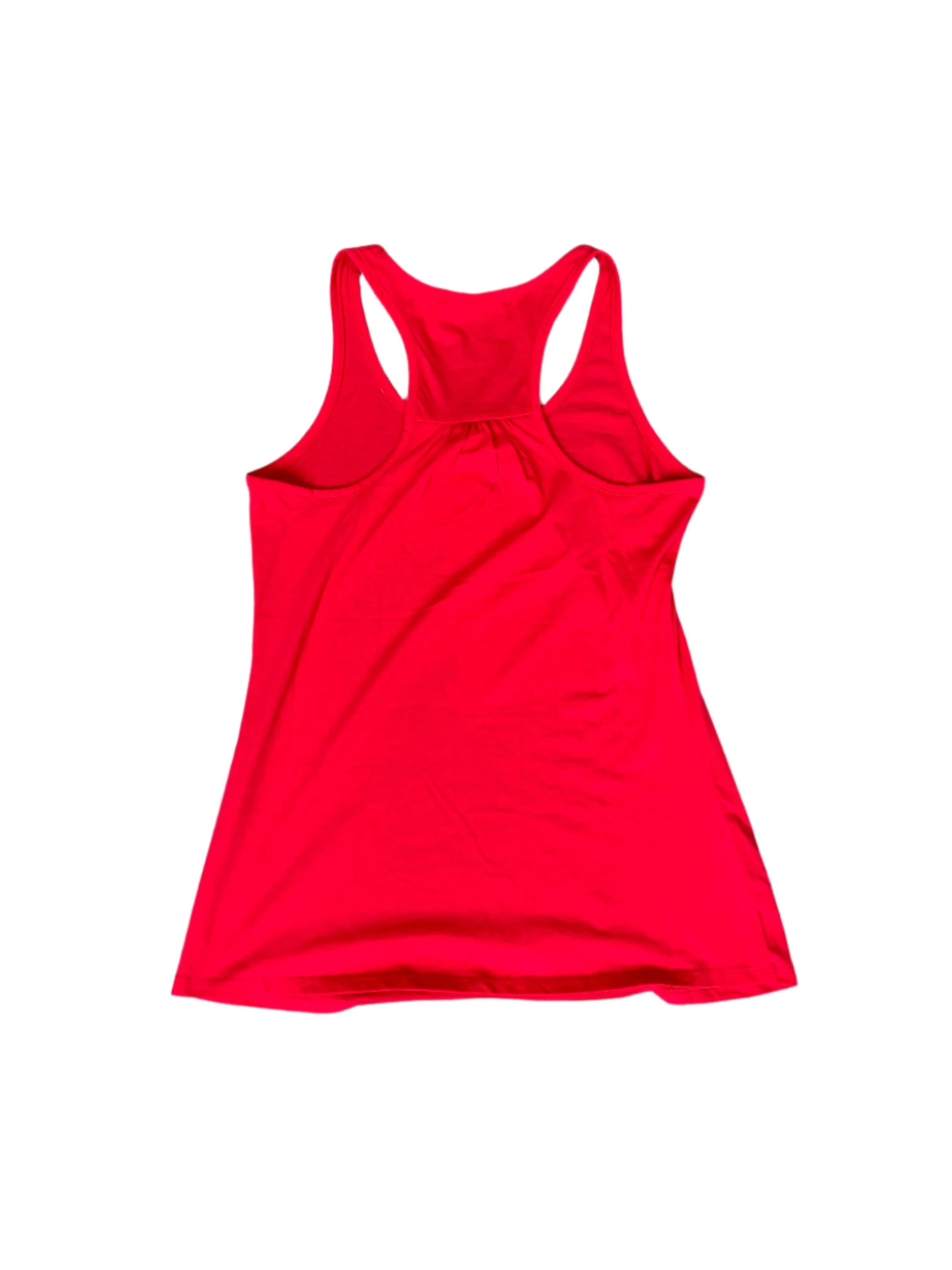 Ladies Pink Screen Printed WSU Crew Cut Tank