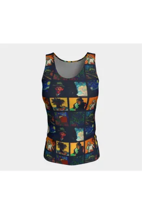 Let's Gogh Fitted Tank Top