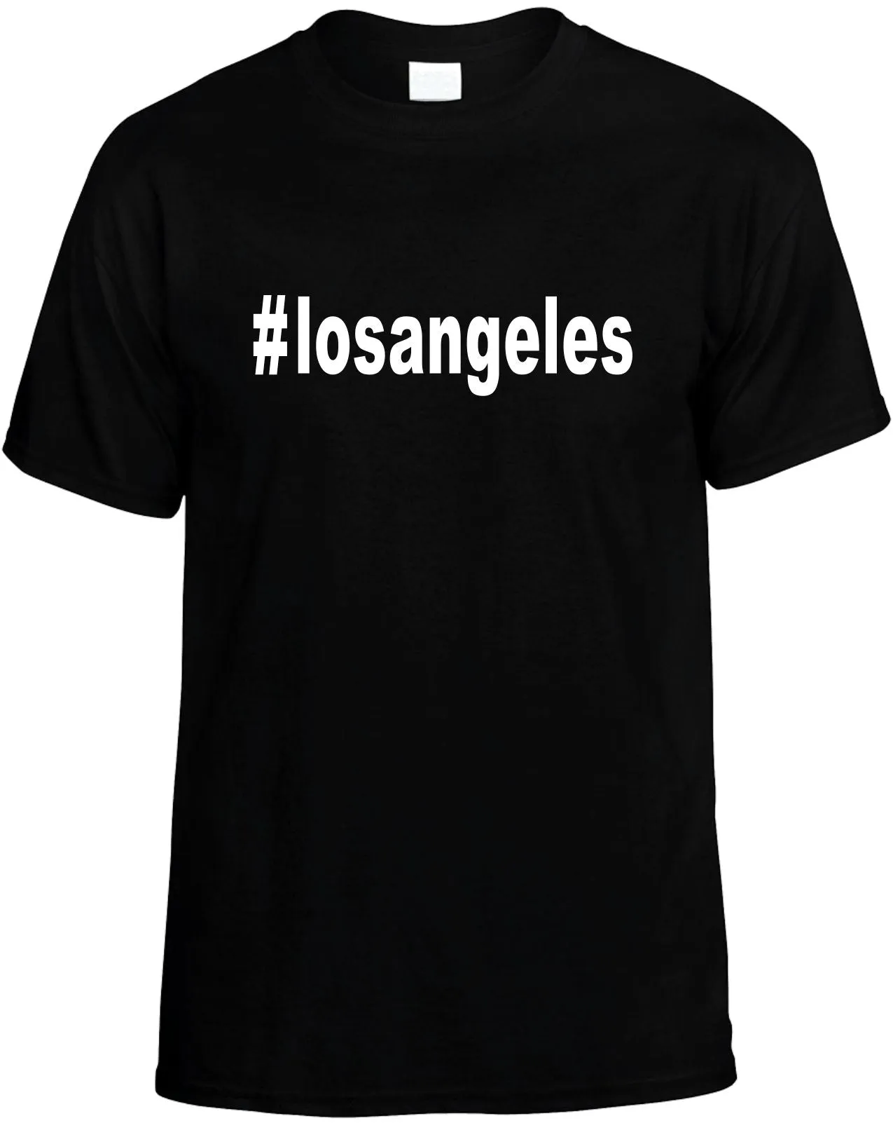 #Losangeles Hashtag Ca Unisex T-Shirt Novelty Graphic Tee Shirt