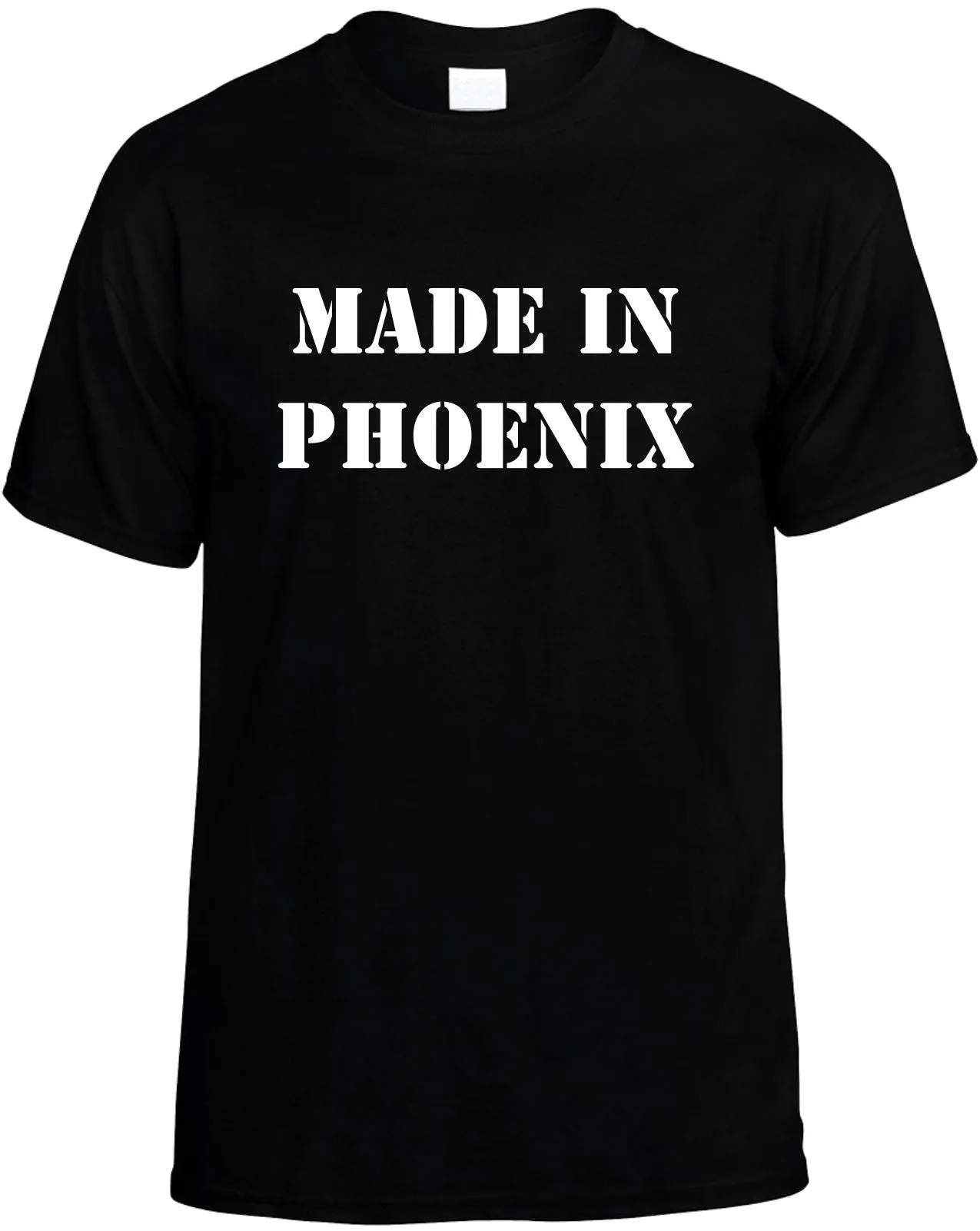 Made in Phoenix Unisex T-Shirt Novelty Graphic Tee Shirt