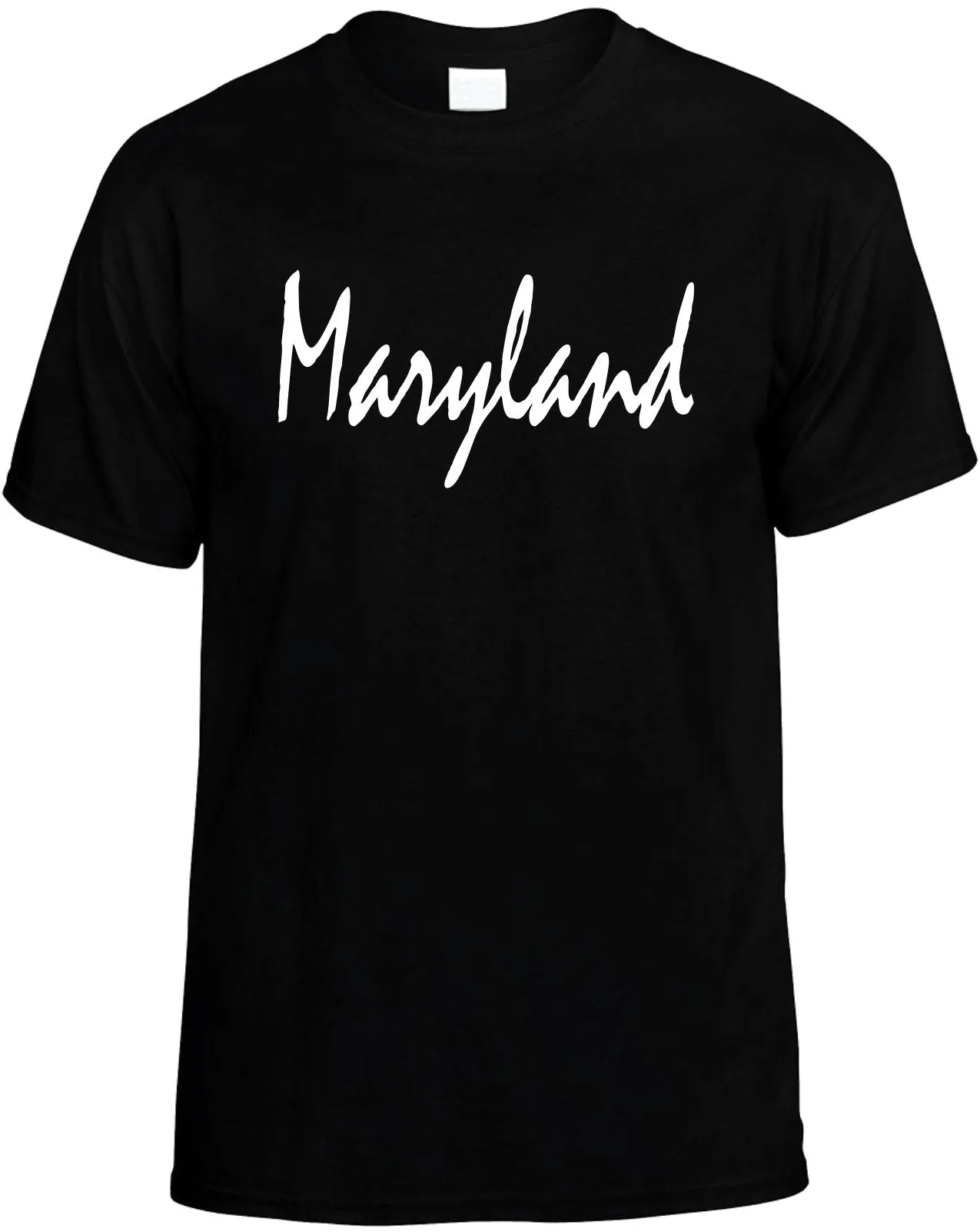 Maryland Unisex T-Shirt Novelty Graphic Tee Shirt