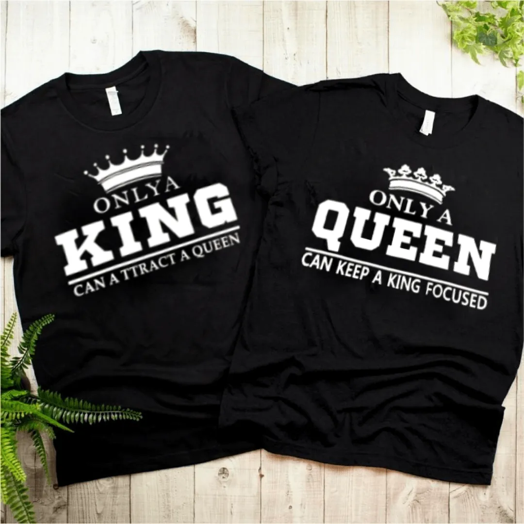 Matching T-Shirts (King & Queen)