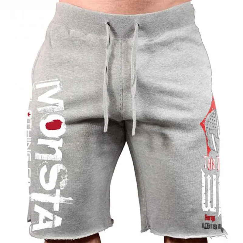 Men's Bodybuilding loose durable Fitness Workout Short