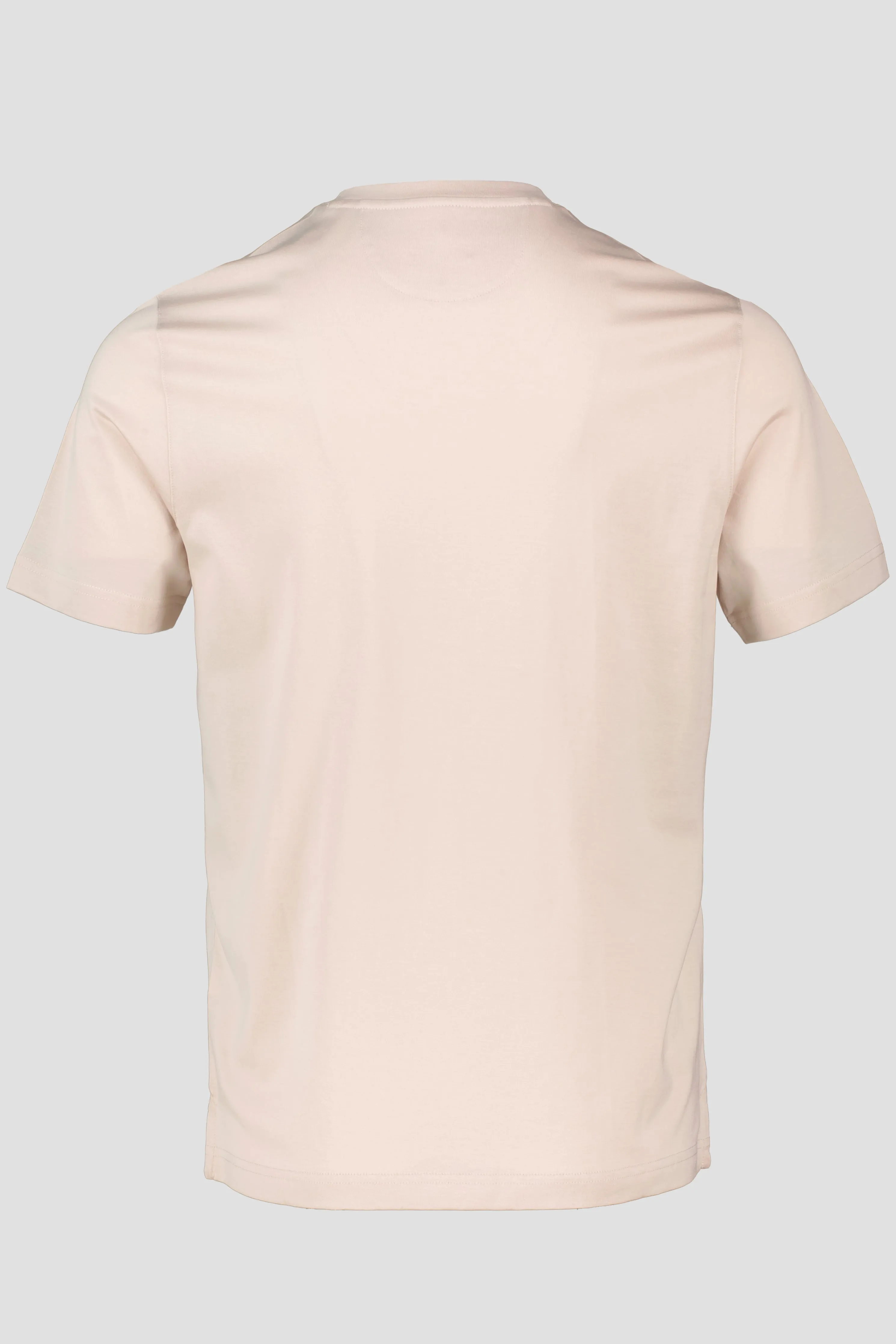Men's Pal Zileri Beige Mercerised T Shirt