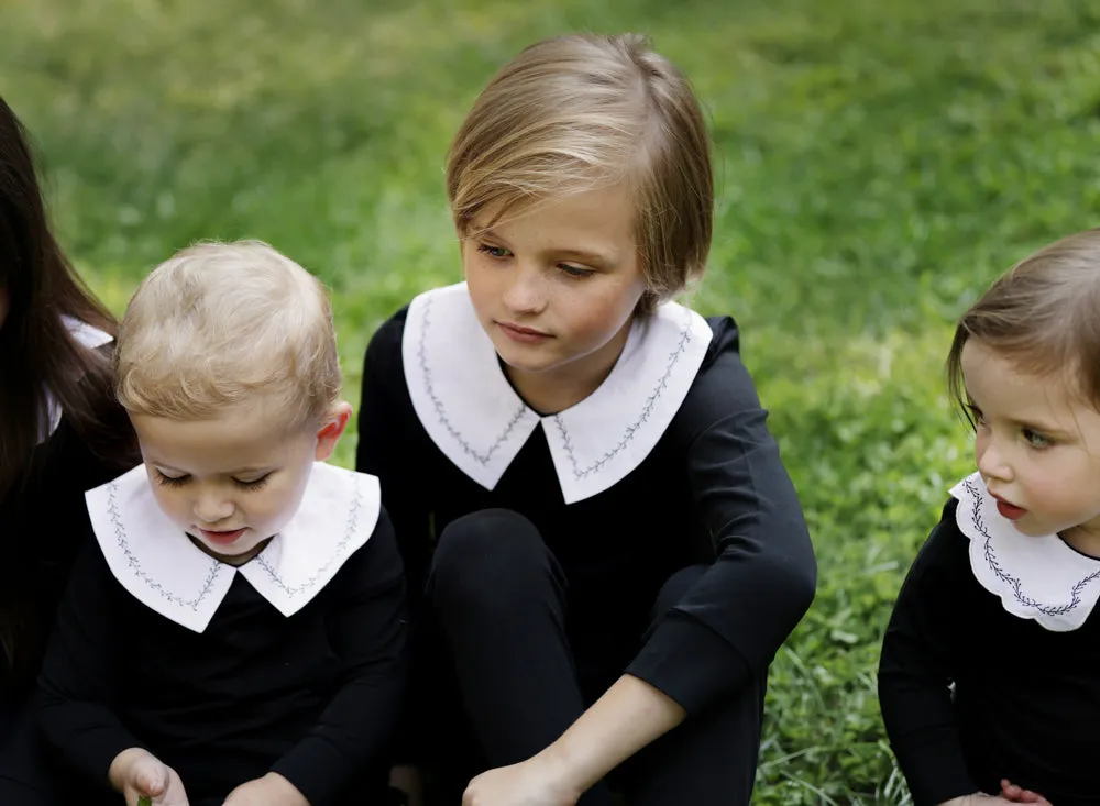 Miss Mini Embroidered Collar Pajamas