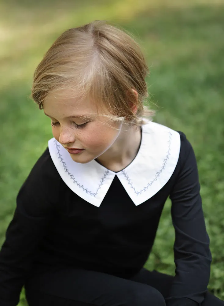 Miss Mini Embroidered Collar Pajamas