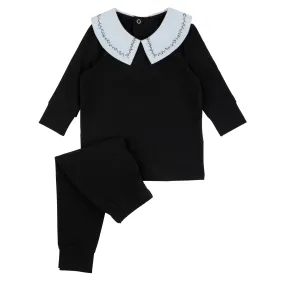 Miss Mini Embroidered Collar Pajamas