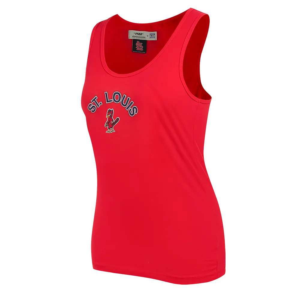 MLB ST. LOUIS CARDINALS CLASSIC WOMEN'S RACERBACK (RED)