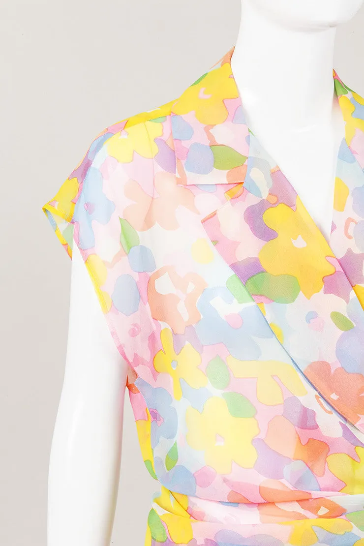 Multicolor Printed Bodysuit