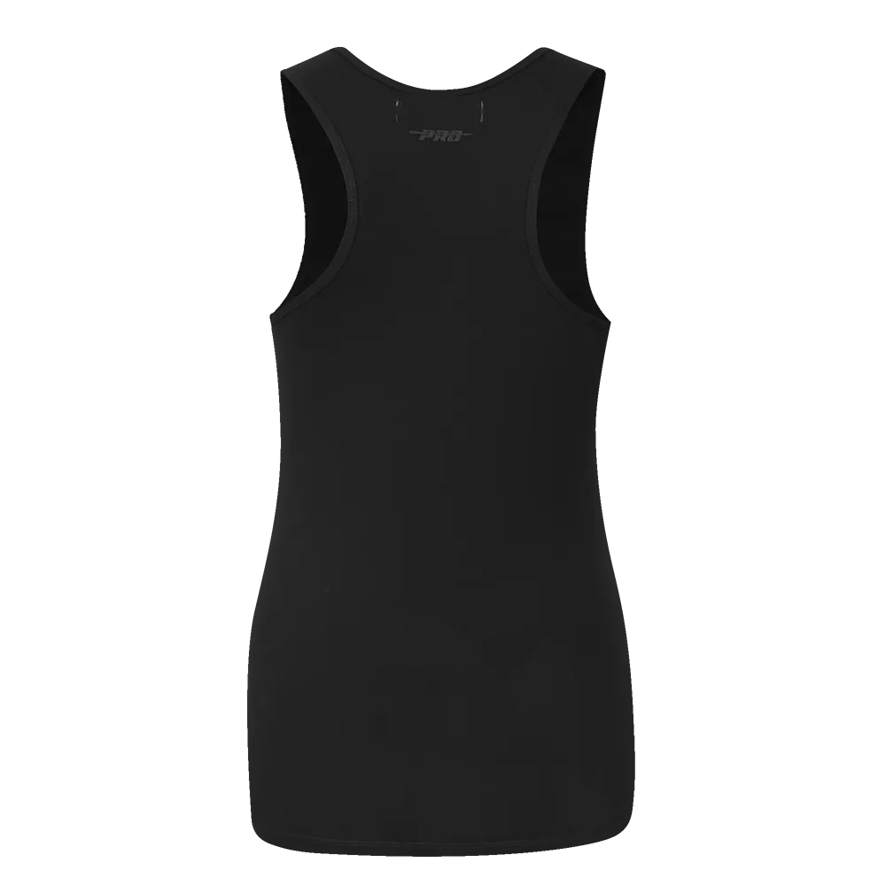 NBA NEW YORK KNICKS CLASSIC WOMEN'S RELAXED FIT RACERBACK (BLACK)