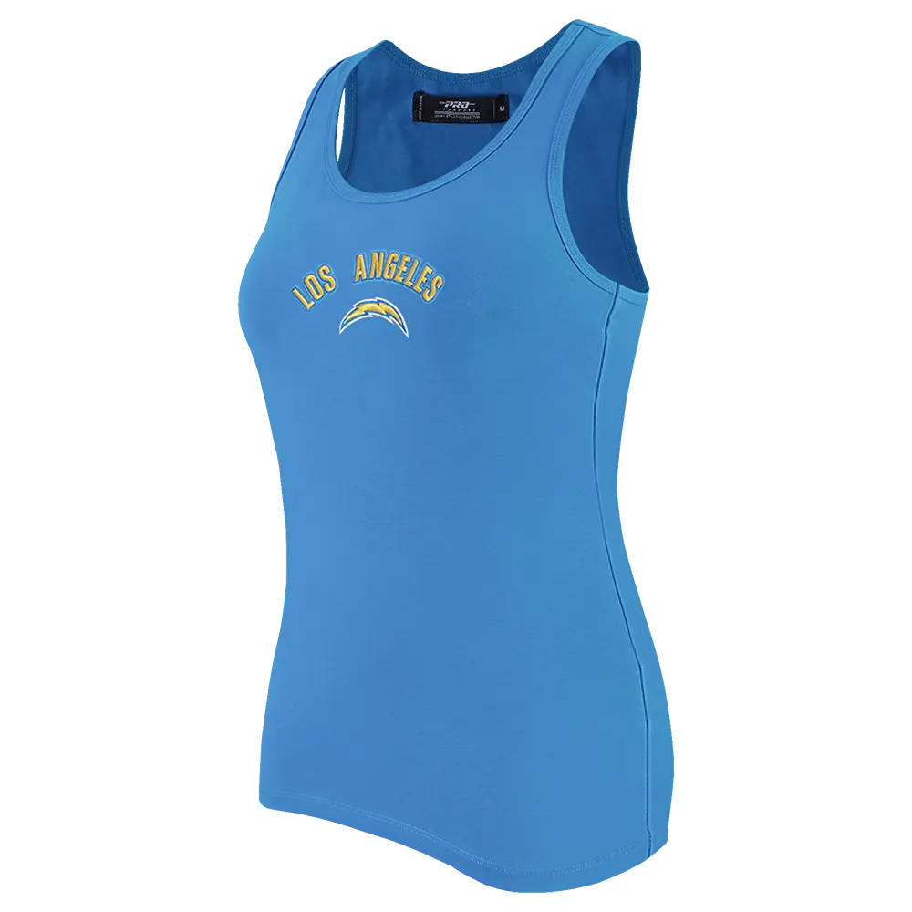 NFL LOS ANGELES CHARGERS CLASSIC WOMEN'S RACERBACK (UNIVERSITY BLUE)