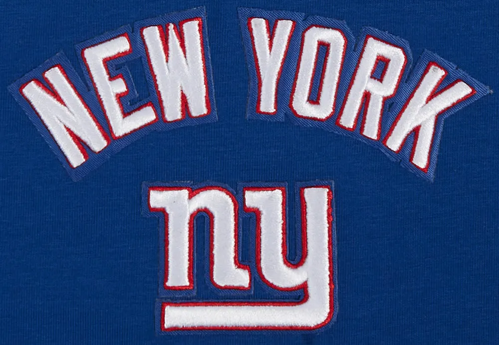 NFL NEW YORK GIANTS CLASSIC WOMEN'S RELAXED FIT RACERBACK (DODGER BLUE)
