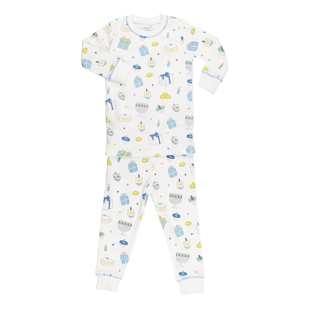 Noomie 2 Piece Pajamas Hanukkah