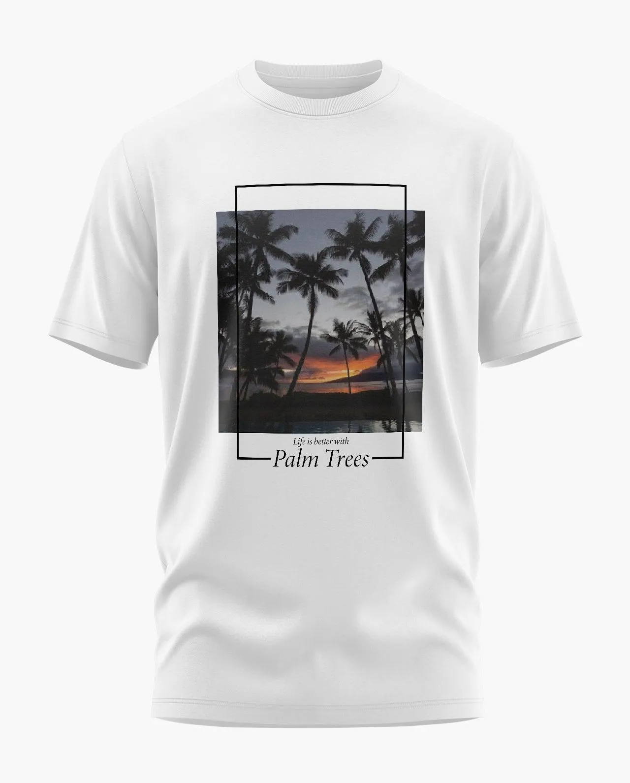 Palm Trees Signature LuxeSoft Cotton T-Shirt