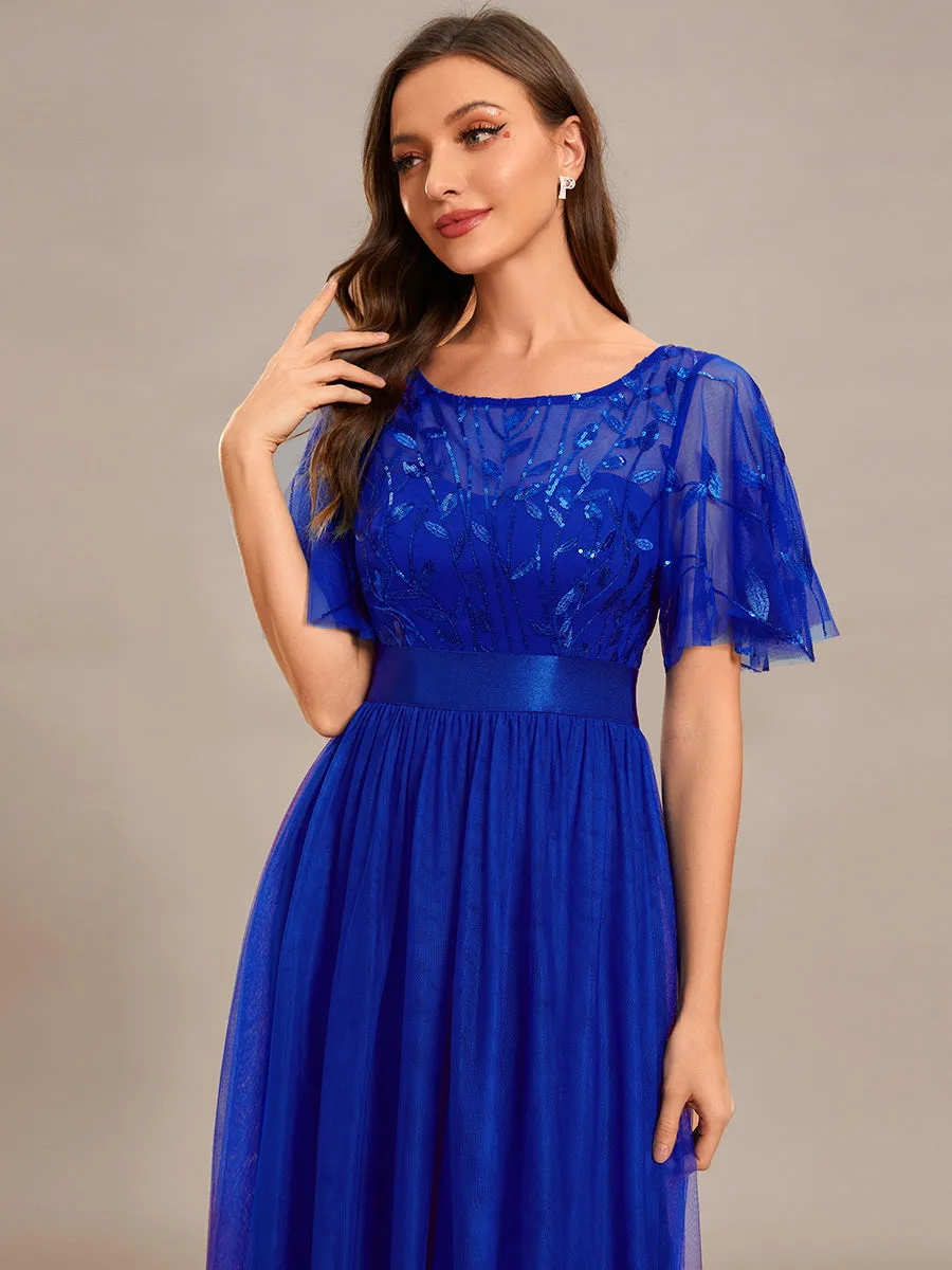 Parker Embellished Gown • Royal Blue