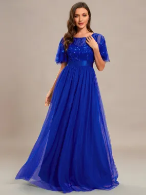 Parker Embellished Gown • Royal Blue