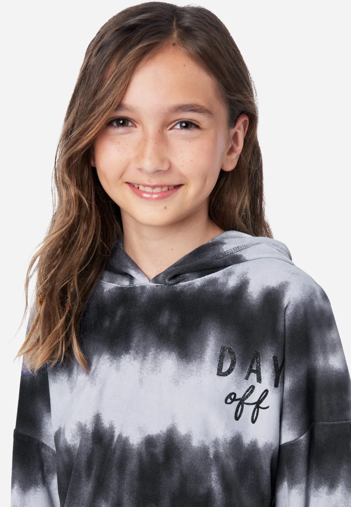 Patterned Hooded Pajamas