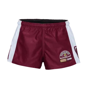 QLD Maroons Hero Footy Shorts - State Of Origin - Queensland Maroons - Rugby