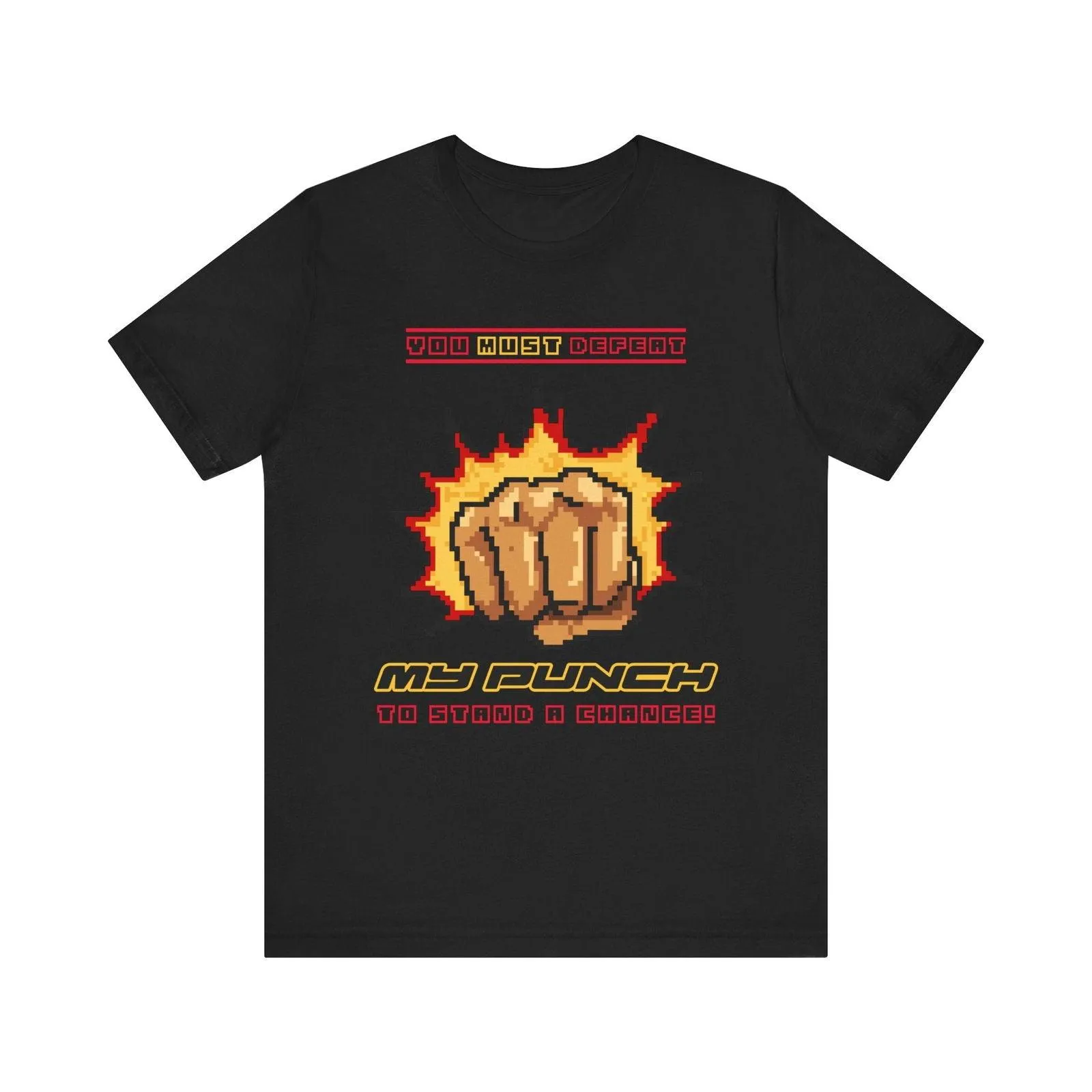 Retro Gaming Defeat My Punch T Shirt