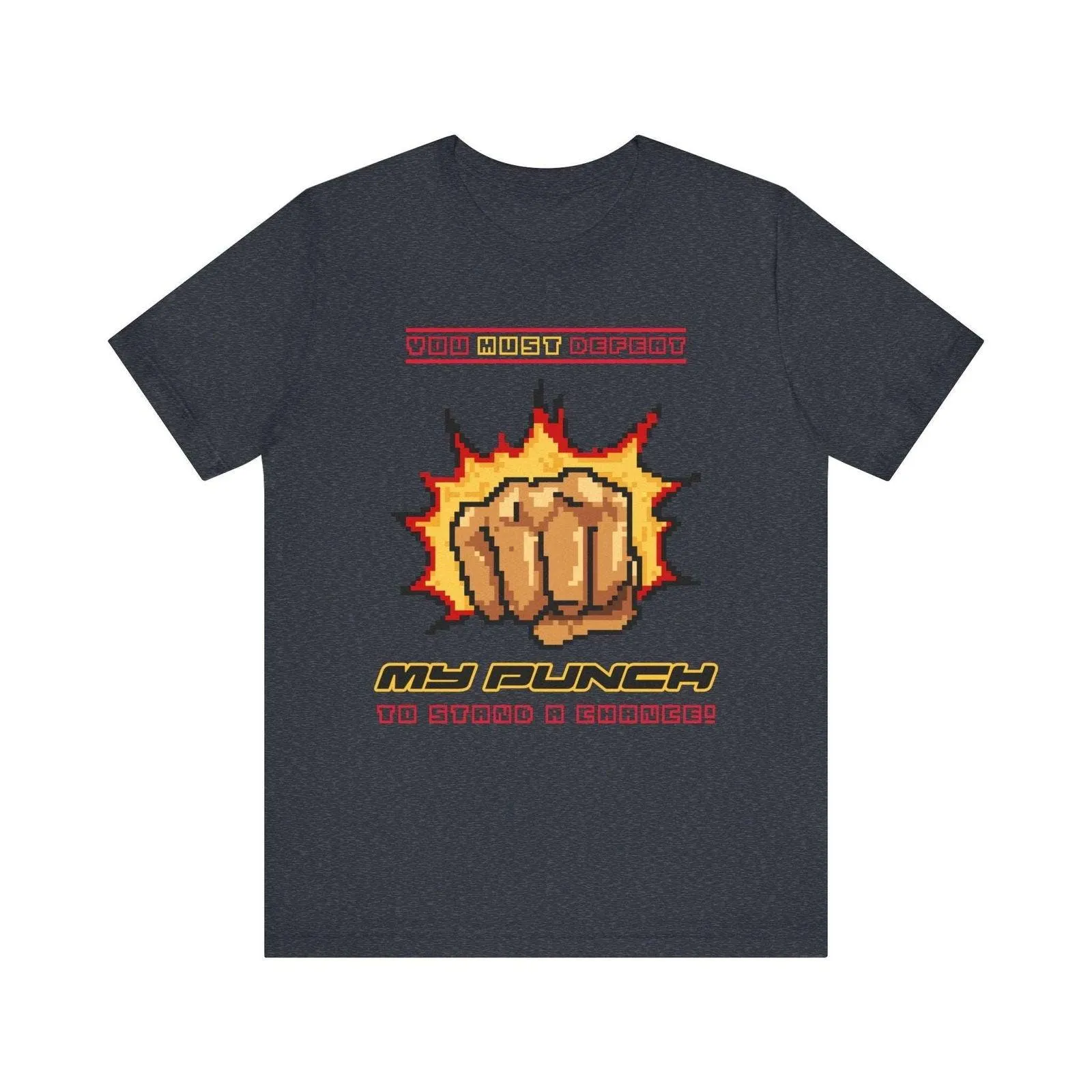 Retro Gaming Defeat My Punch T Shirt