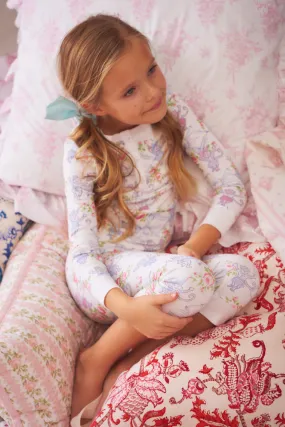 Roller Rabbit x LoveShack Rosa Beaux Monkey Kids Pajama