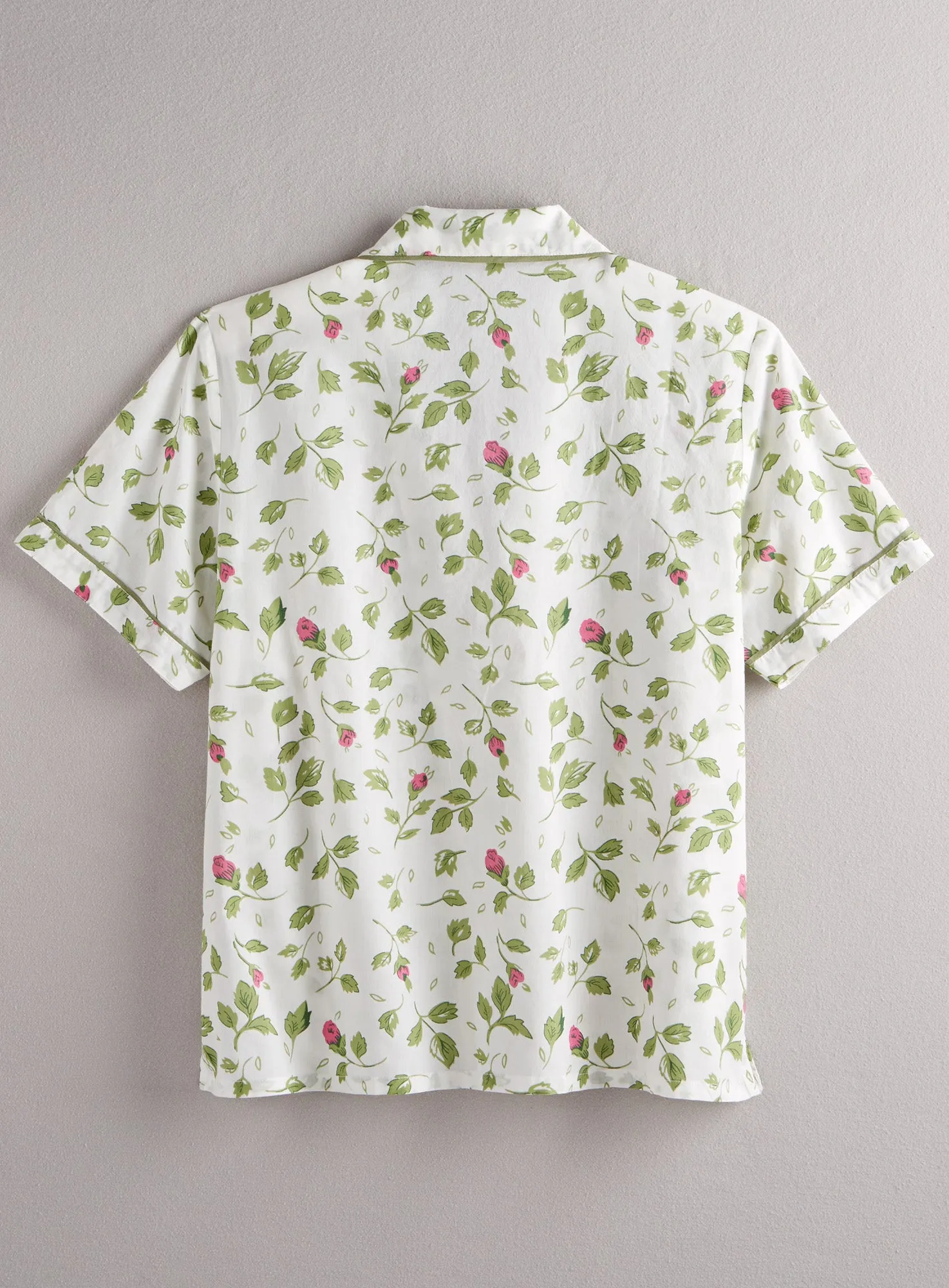 Rosebud Short Sleeve Pajamas FINAL SALE (No Returns)