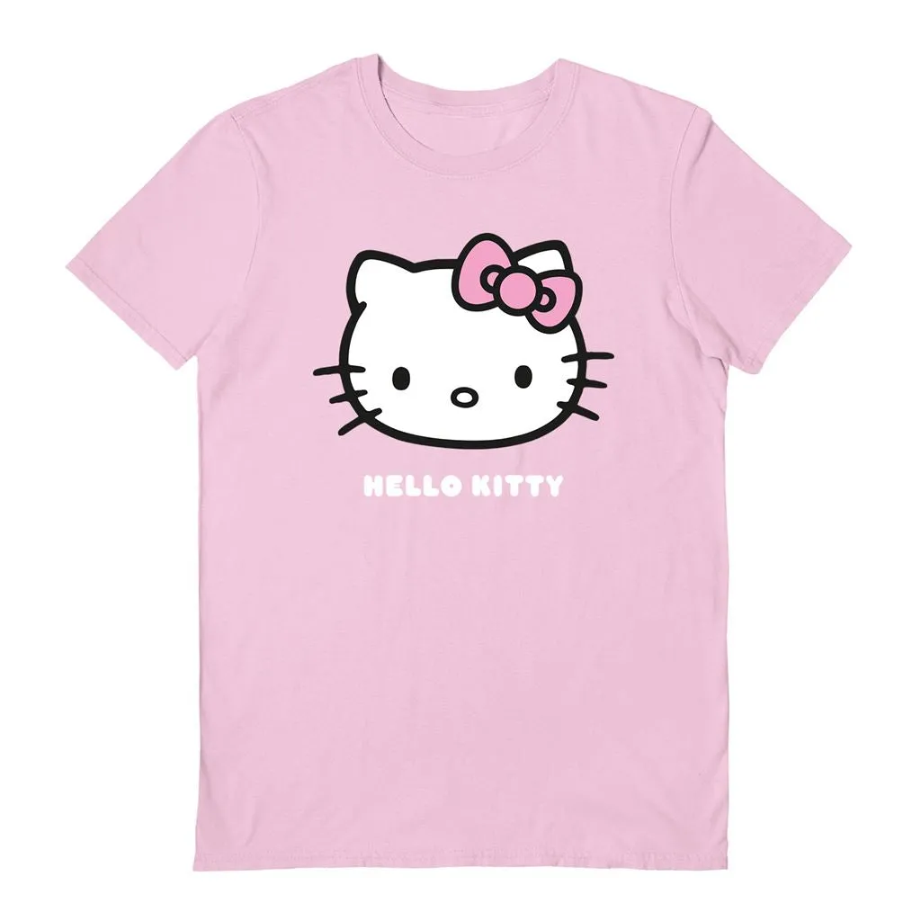 Sanrio (Hello Kitty Bow)  Light Pink Unisex T-Shirt