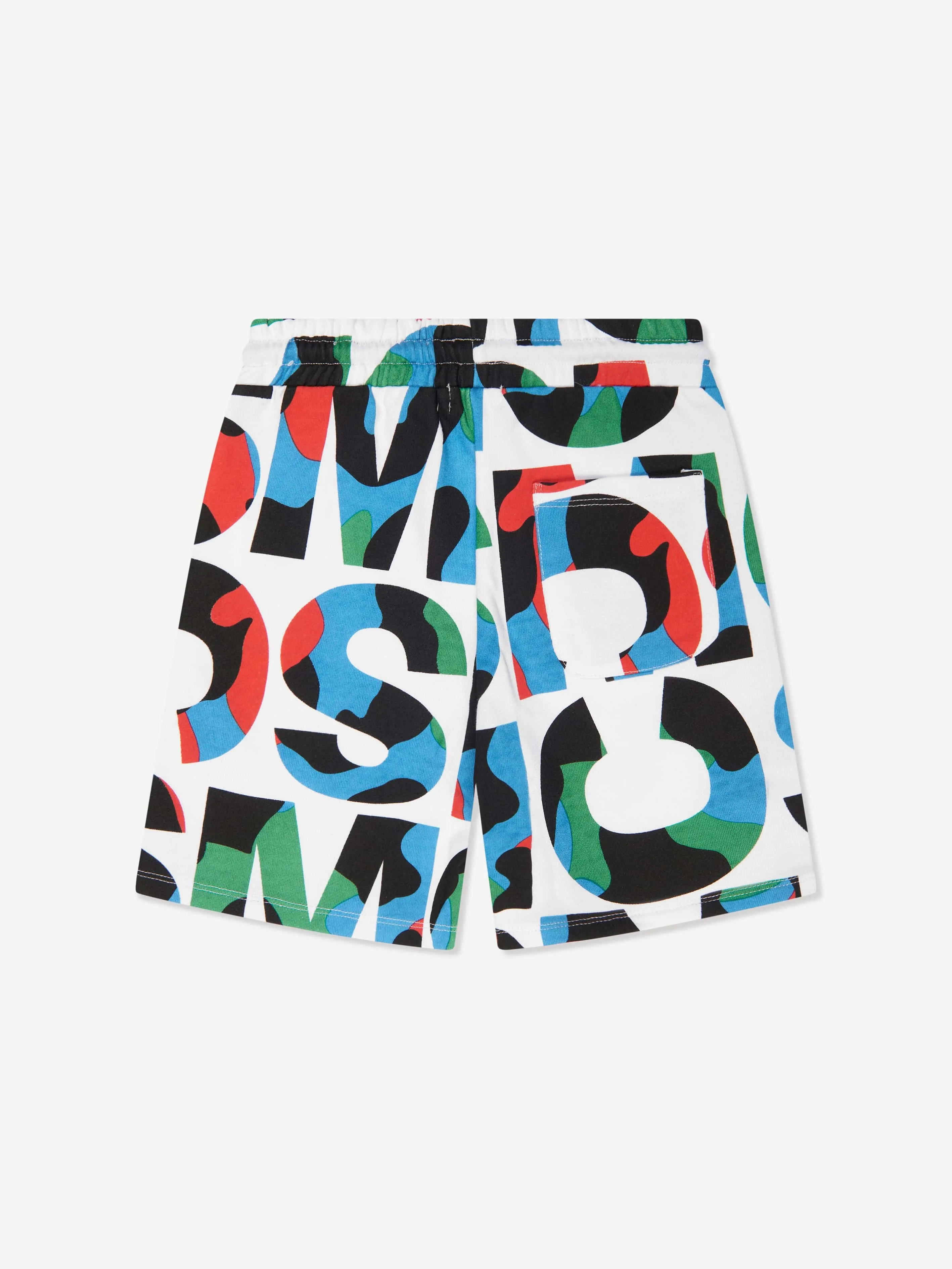 Stella McCartney Boys Logo Jersey Shorts in Multicolour