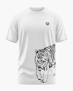 Striped Resilient Ruler Signature LuxeSoft Cotton T-Shirt