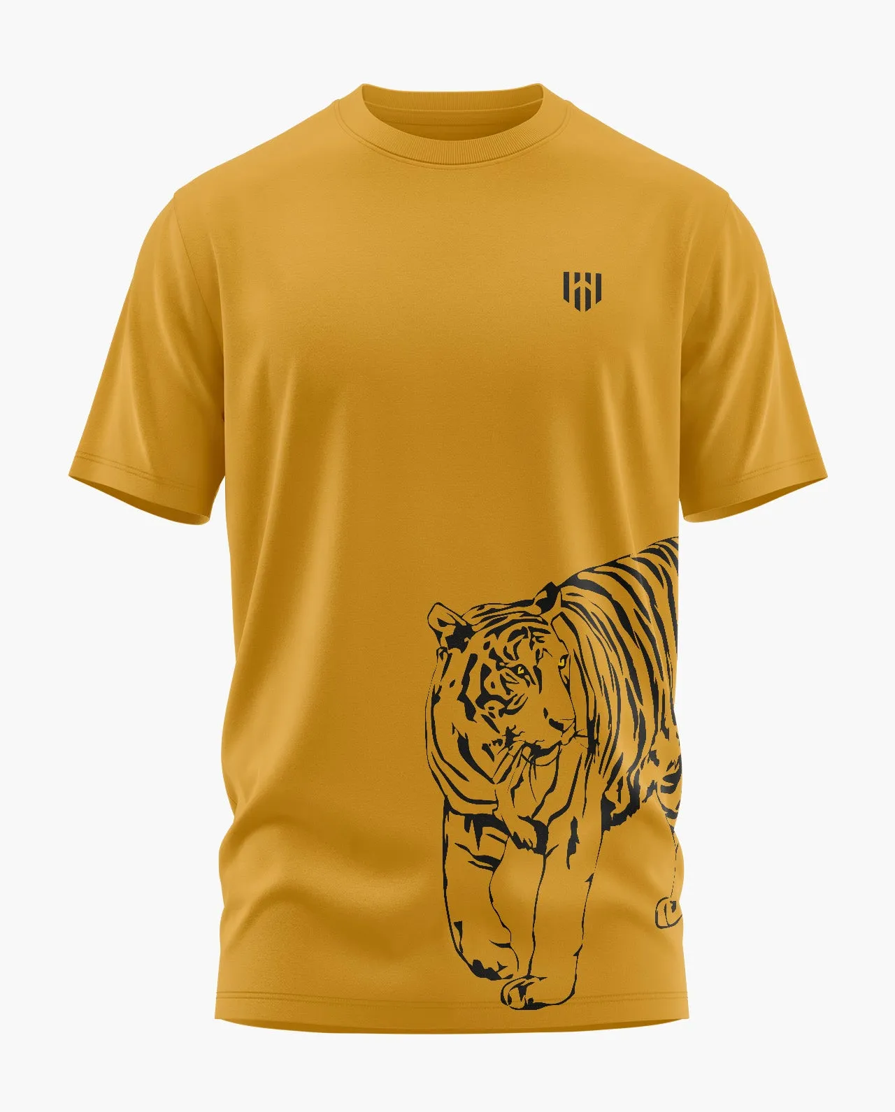 Striped Resilient Ruler Signature LuxeSoft Cotton T-Shirt