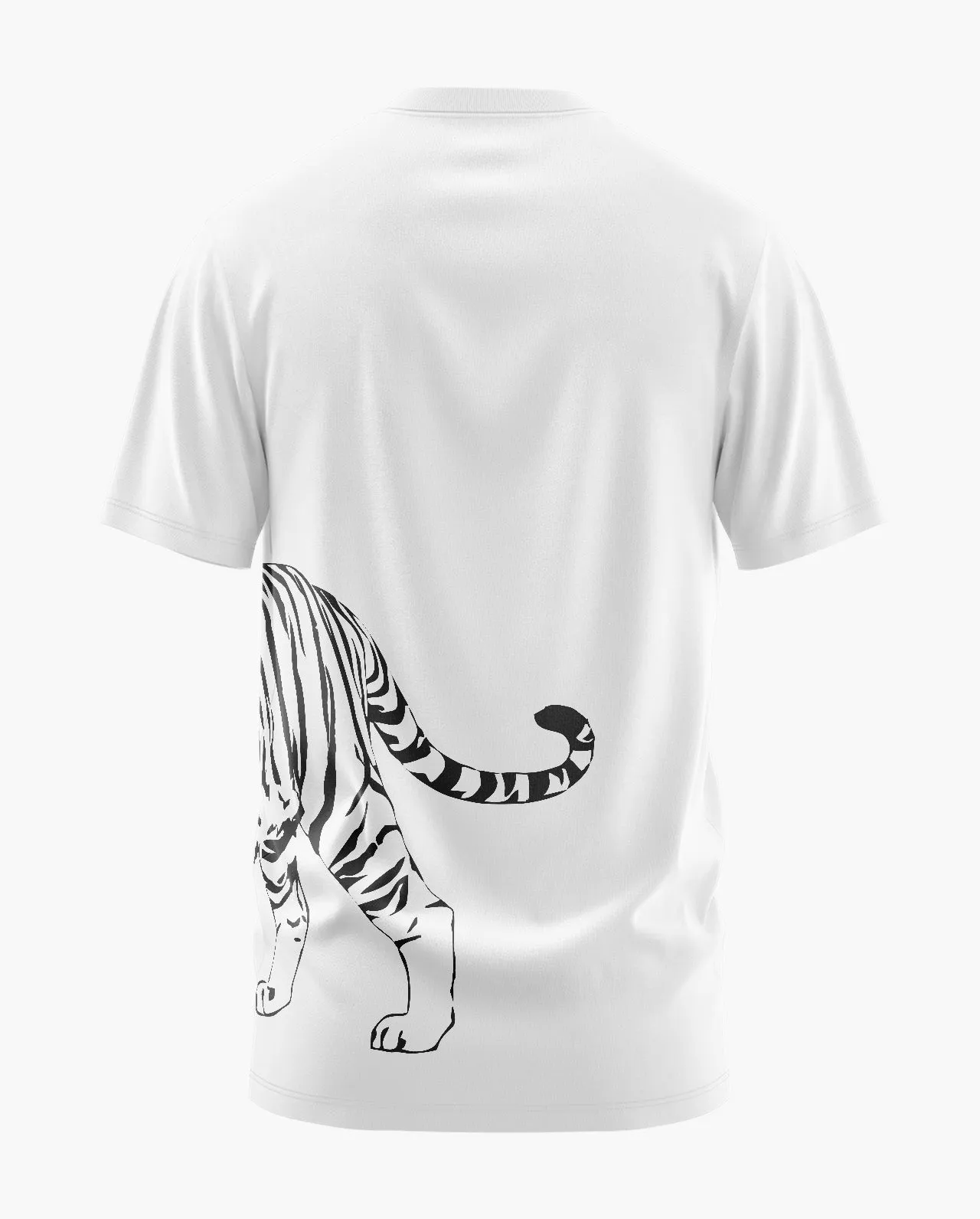 Striped Resilient Ruler Signature LuxeSoft Cotton T-Shirt