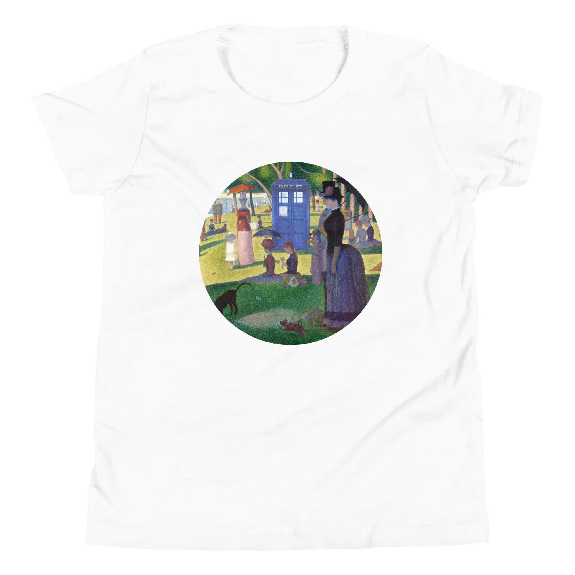 Tardis On La Grande Kid's Youth Tee