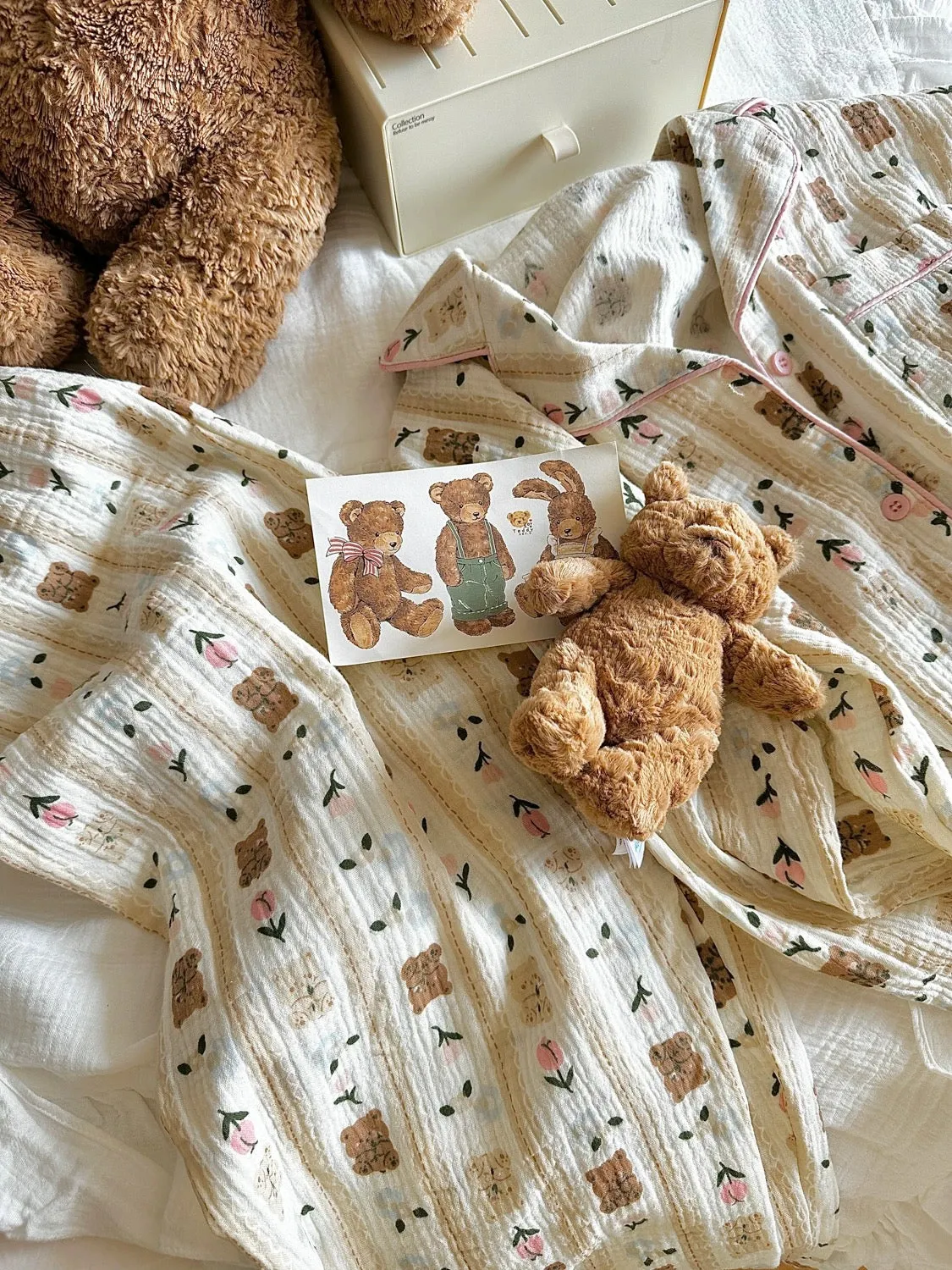 Teddy Dreams sleepwear pajamas set