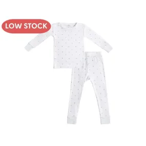 Toddler/Kids Bamboo Pajamas - Grey Star