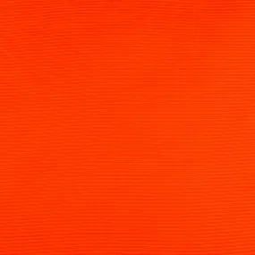 Viscose Rib Knit 4x2 - RUBY - Orange