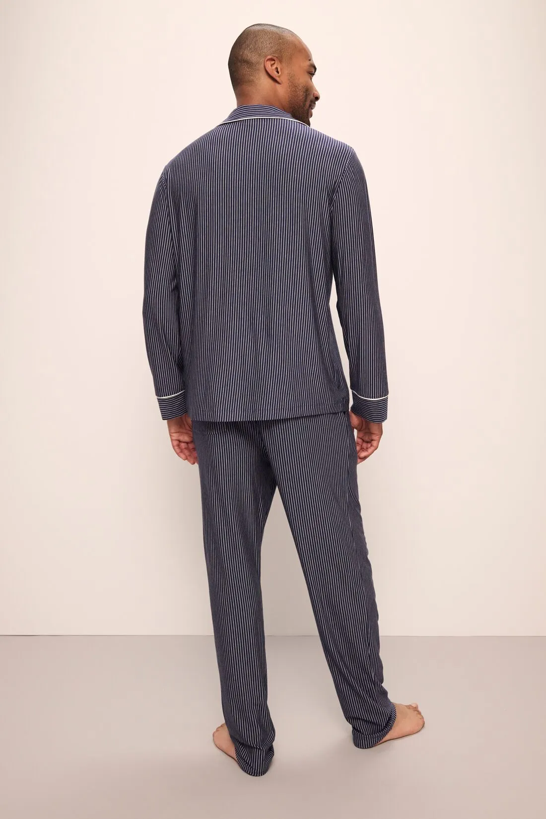 William Printed TENCEL™ Modal Long PJ Set