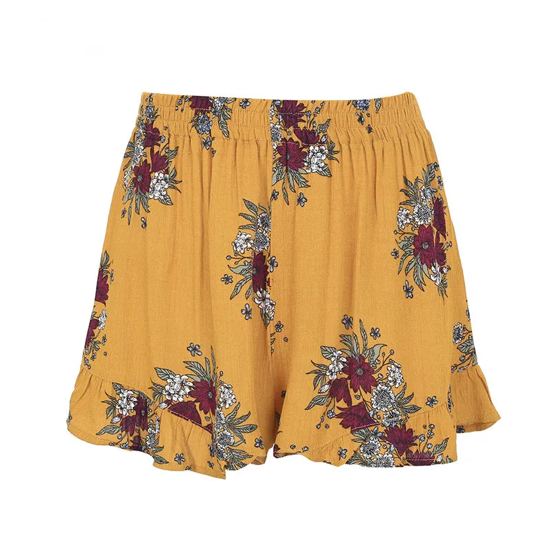 Women's Loose Shorts With Print