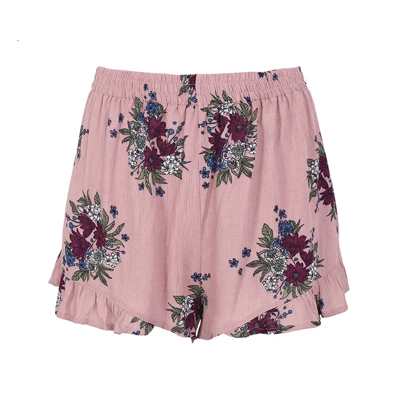 Women's Loose Shorts With Print