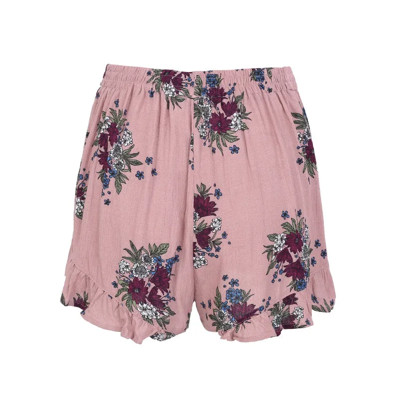 Women's Loose Shorts With Print