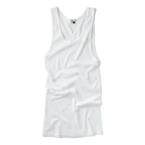 Wythe - Tubular Ribknit Tank - White